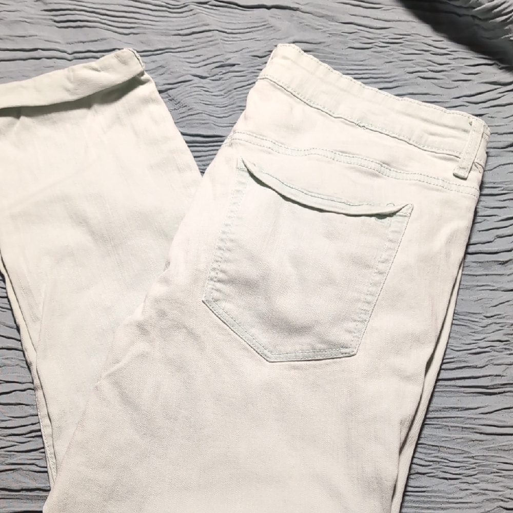 Jessica Simpson Blue Ankle Cropped Jeans